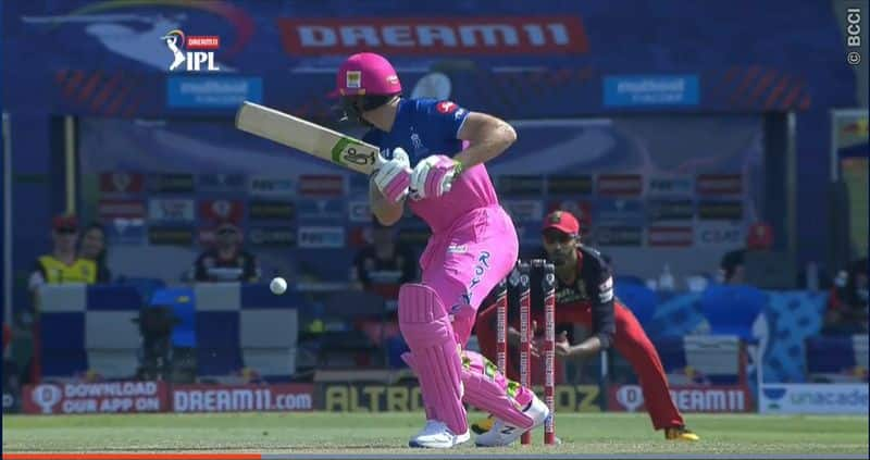 IPL 2020 Devdutt Padikkal takes flying catch to dismiss Jos Buttler