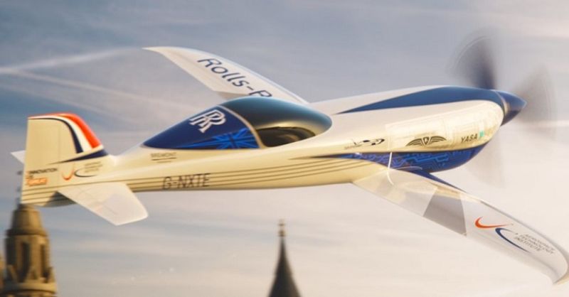 Rolls Royce completed testing of world fastest electric plane ckm