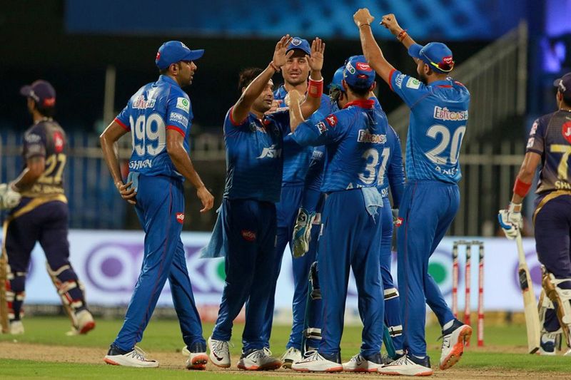 IPL 2020 Delhi capitals jump to top of the table after beat KKR ckm