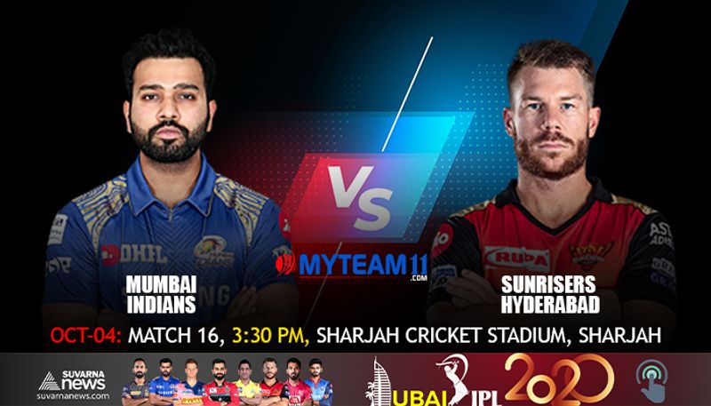 IPL 2020 Mumbai Indians Faces Sunrisers Hyderabad in Sharjah Match Preview kvn