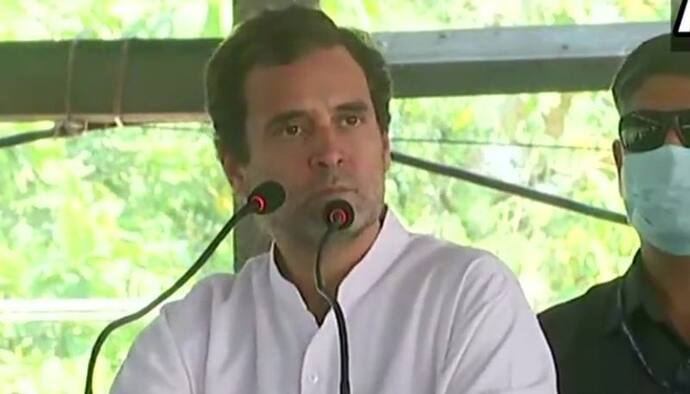 राहुल गांधी का मोदी सरकार पर हमला, कहा-पीएम ने भारत का 12 सौ स्क्वायर किमी चीन को देकर देश से झूठ बोला