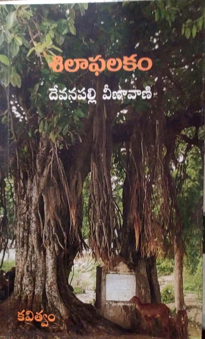 Rayadurgam Vijayalakshmi reviews Devanapalli Veenavani's poetry book ShilaPhalakam