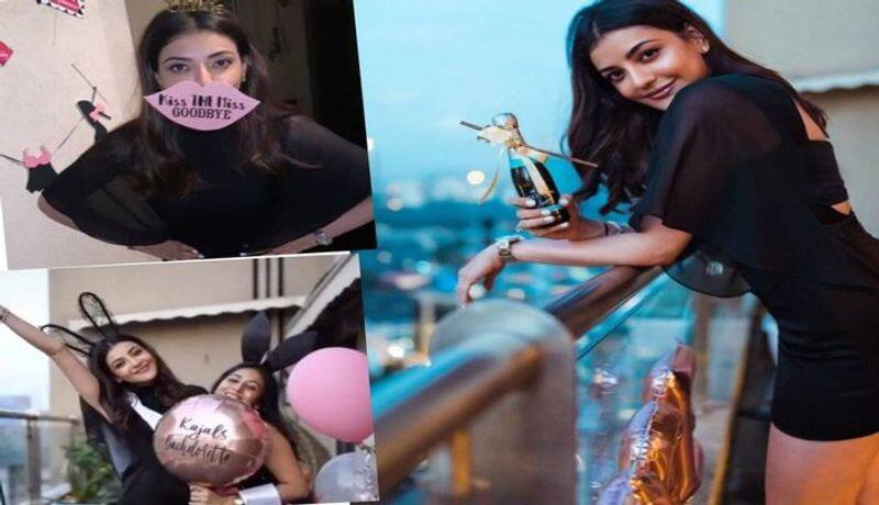 Kajal Aggarwal throws a bachelorette party