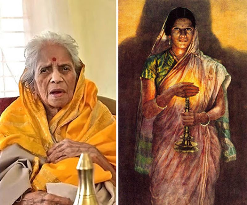 Woman featured in Mysuru iconic glow of hope painting dies -ymn