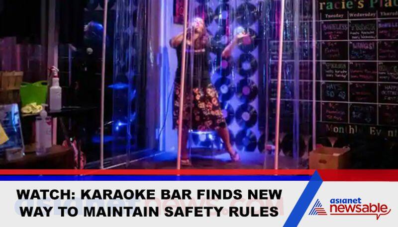 Shower on stage: Karaoke bar finds unique way to maintain safety rules - gps