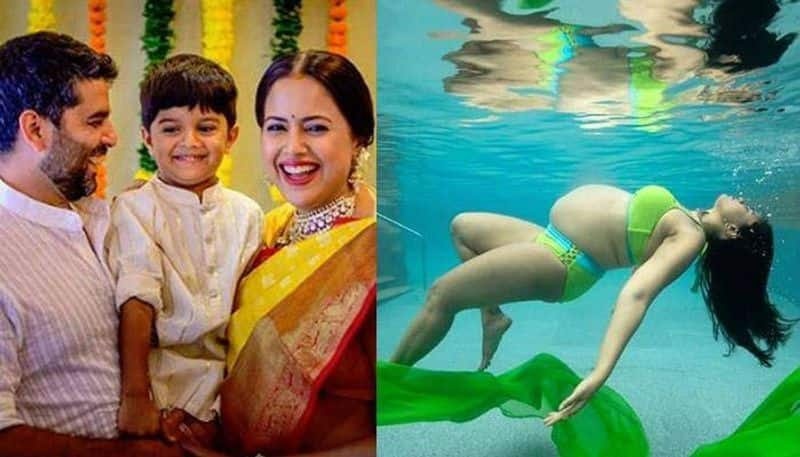 sameera reddy instagram post about her second pregnancy