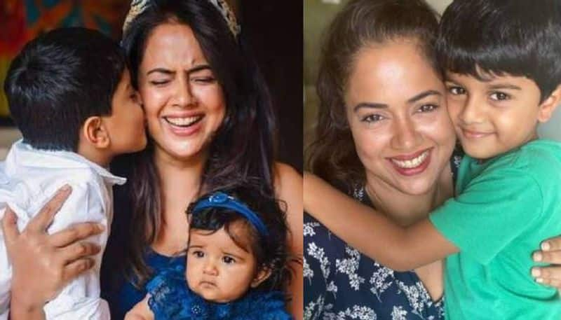 sameera reddy instagram post about her second pregnancy