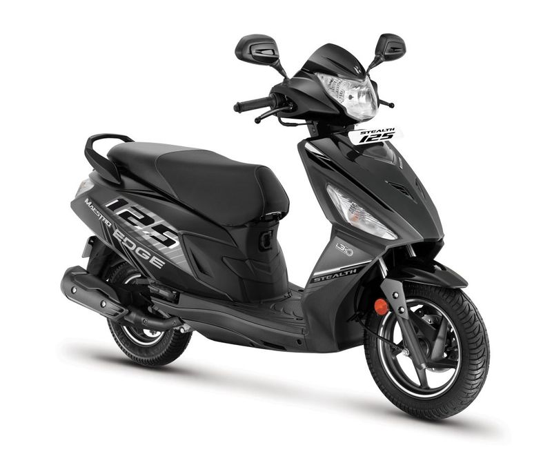 Hero Motorcorp launches maestro edge 125 stealth edition scooter in india ckm