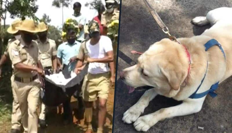 Karnataka Trainers bid teary adieu to Kodagus crime buster dog Rambo