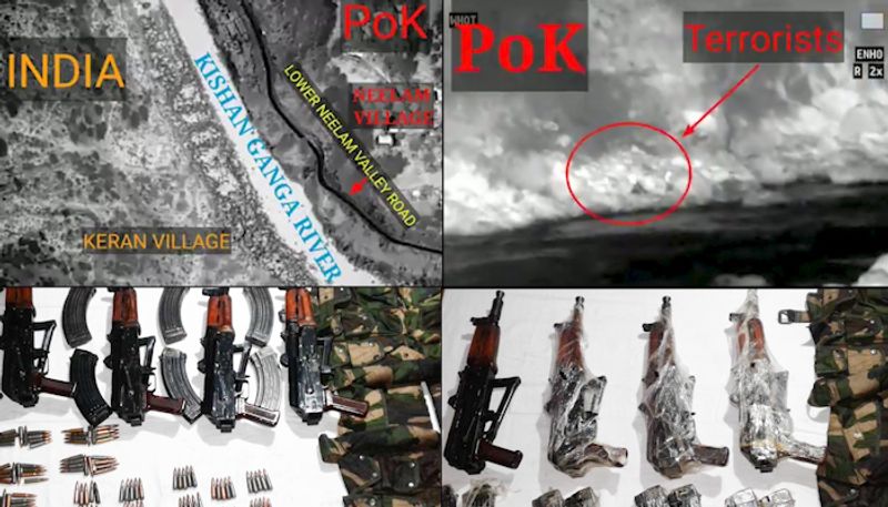 Pakistan has been caught red handed once again trying to export terror into India across LOC ckm