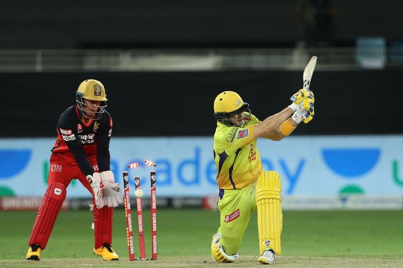 IPL2020 Chennai Super Kings vs Royal Challengers CSK lost openers in 170 run chase