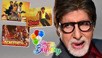 Happy Birthday Amitabh Bachchan: 5 movies that justify why he is the Shehensha of Bollywood