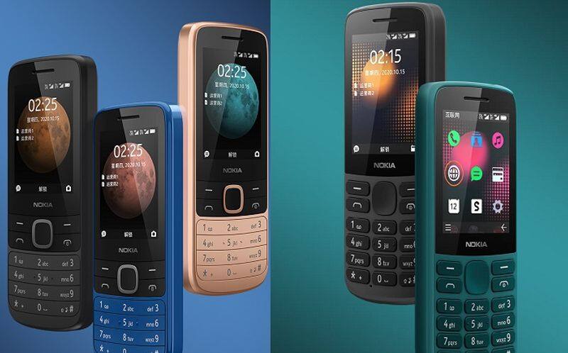 GG supported Nokia 215 and Nokia 225 Phone launched in china ckm