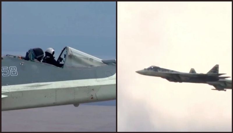 Russian pilot flies 1300mph stealth fighter jet with no roof on his cockpit