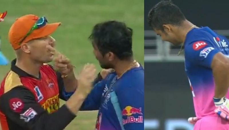 IPL2020 Best moment of RR vs SRH match Riyan Parag dance after winning six