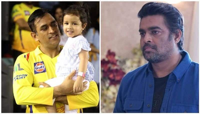 actor madhavan reacts against rape threat against ms dhonis daughter