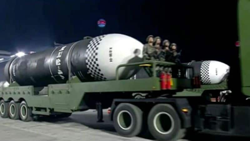 North Korea has made the world scream, Intimidation of a missile aimed at the United States.