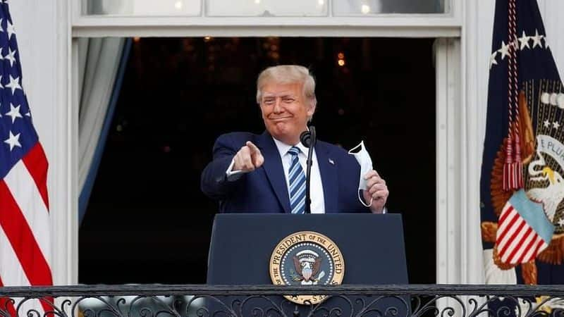 US election 2020: President Donald Trump holds first campaign trail since contracting coronavirus-dnm