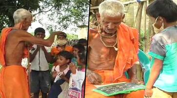 For betterment of society: How an old man has sacrificed himself for educating the illiterate