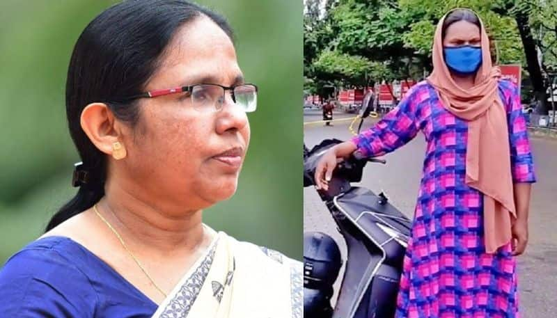 kk shailaja assures help for transgender woman who posted live video on facebook