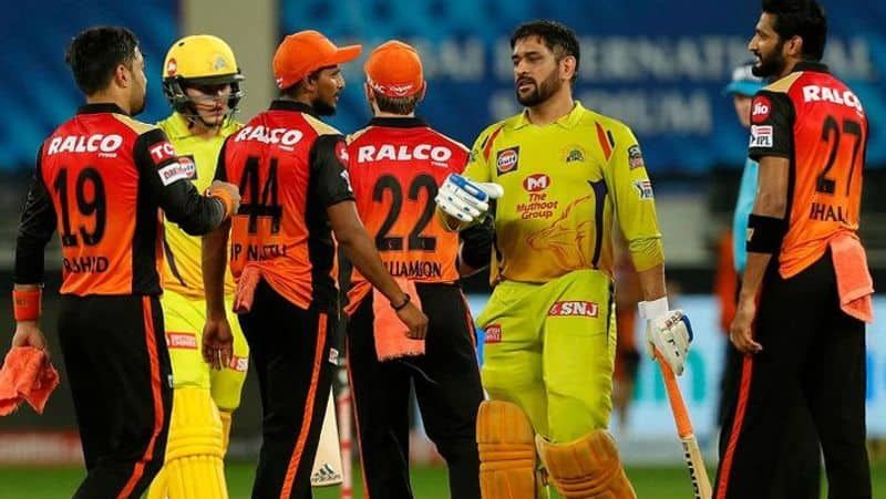 IPL 2020 Chennai Super Kings won the toss against Sunrisers Hyderabad