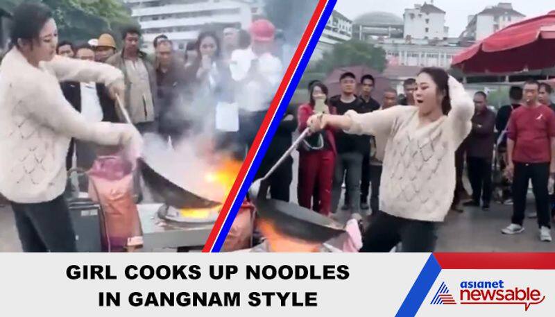 Gangnam Style returns; girl cooking noodles makes video viral  - gps