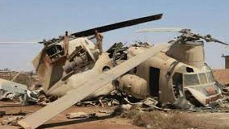 army helicopters Clash..15 feared dead