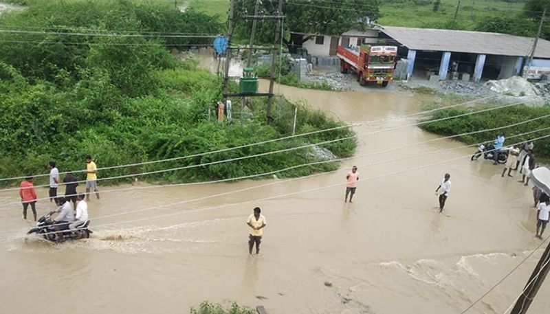 Heavy rains: Papagni Bridge washed away in Kadapa district