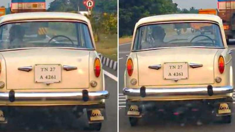 Driverless Premier Padmini Car In Tamil Nadu Viral Video