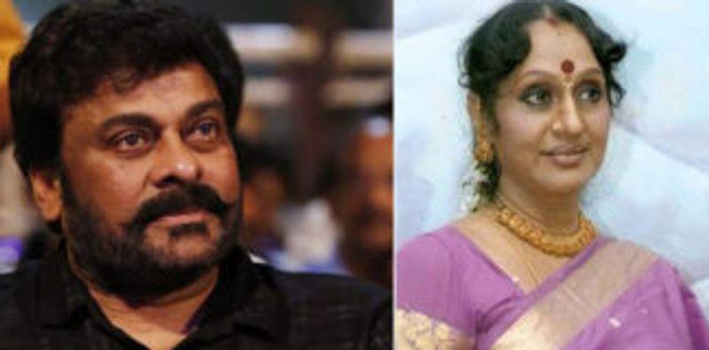 megastar chiranjeevi gets emotional by learn the death of shobha naidu ksr