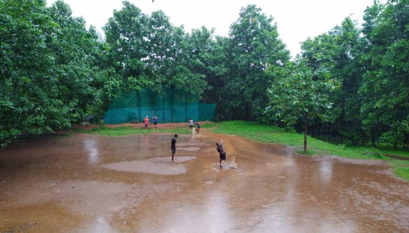 ICC shared wet ball cricket photo from Nilambur kerala goes viral