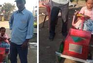 Vocal for local: Jharkhand man manufactures battery-driven car for daughter; it will leave you impressed