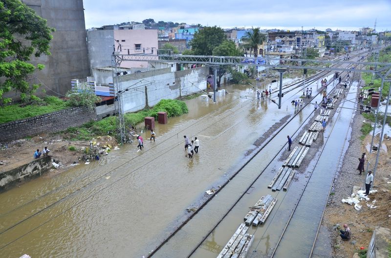 Cylcone gulab: Heavy rains in Hyderabad, GHMC alert