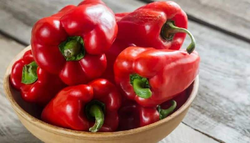 amazing health benefits of eating red capsicum in tamil mks