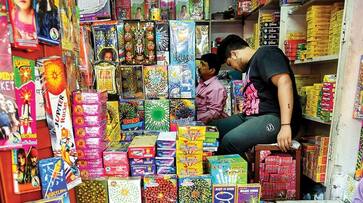 People are finding green firecrackers in the markets before Diwali