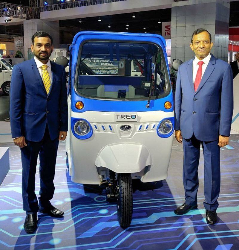 New Mahindra Treo auto rickshaw Set to Electrify Karnataka Roads with e Mobility ckm