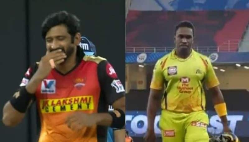 IPL 2020 Khaleel Ahmed issues clarification after being slammed for laughing at Dwayne Bravo