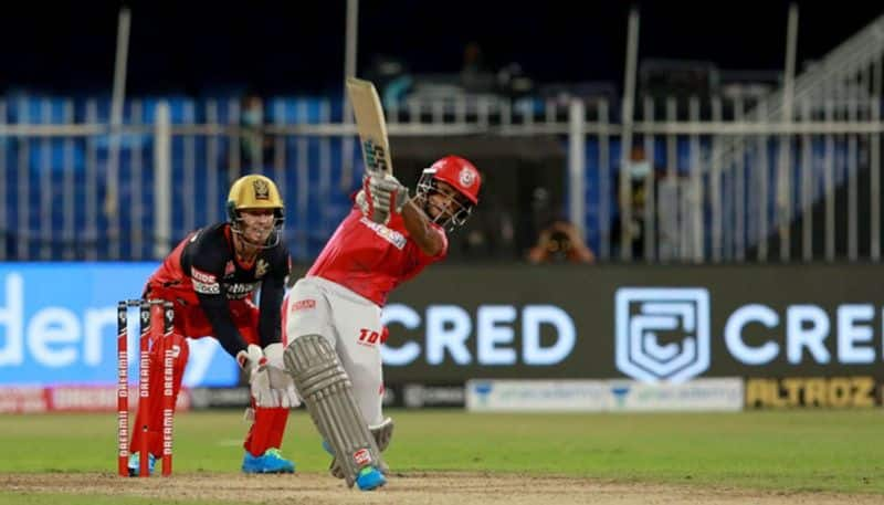 IPL 2020 RCB vs KXIP Nicholas Pooran included elite list with MS Dhoni and Rohit Sharma