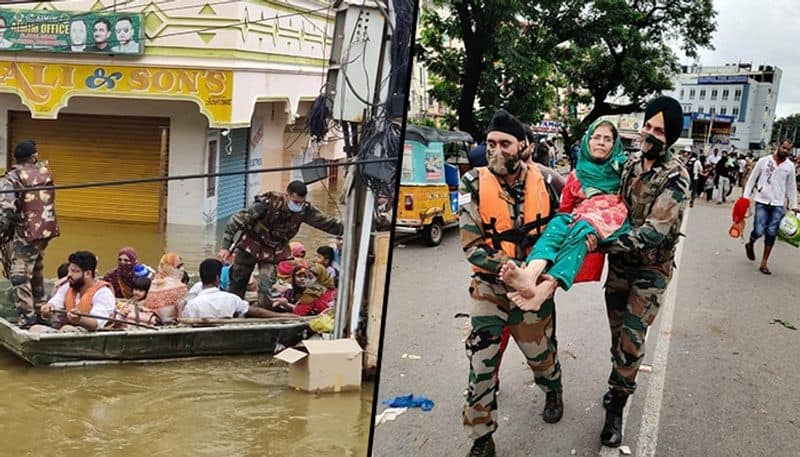 Hyderabad rains: Indian Army in service of the nation as it rescues stranded citizens