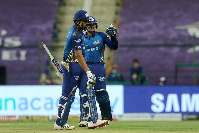 IPL 2020 Mumbai Indians won by 8 wickets against kkr ckm