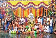 Teerthodbhava Celebrating the birth  of River Cauvery in Kodagu