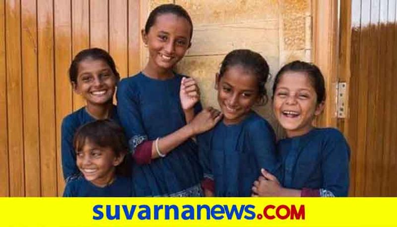 Sabyasachi design school uniforms for privileged school girls