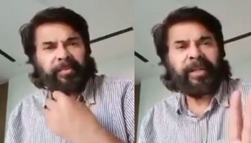 mammootty video message about covid 19 prevention