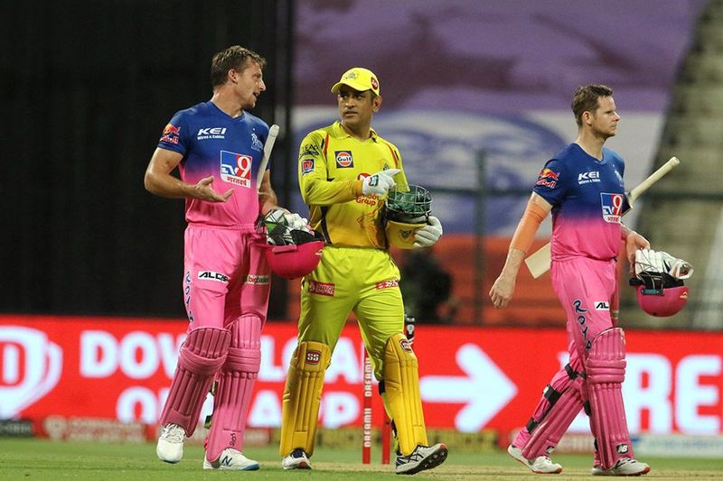 IPL2020 Rajasthan Royals beat Chennai Super Kings by 7 wickets