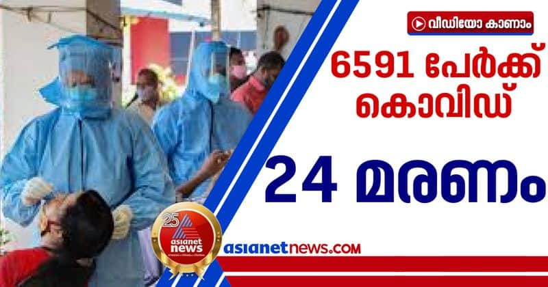 6591 new covid cases in kerala