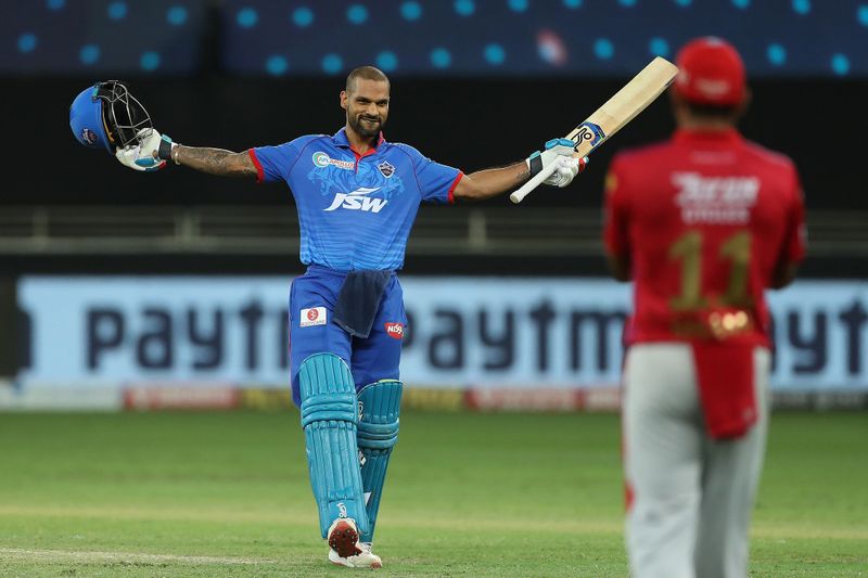 Delhi vs KXIP Shikhar Dhawan is the first player to score back to-back IPL hundreds ckm