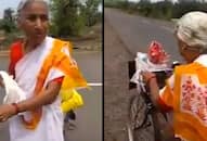 For his old woman, age is just a number as she cycles 2200km to reach Vaishno Devi!