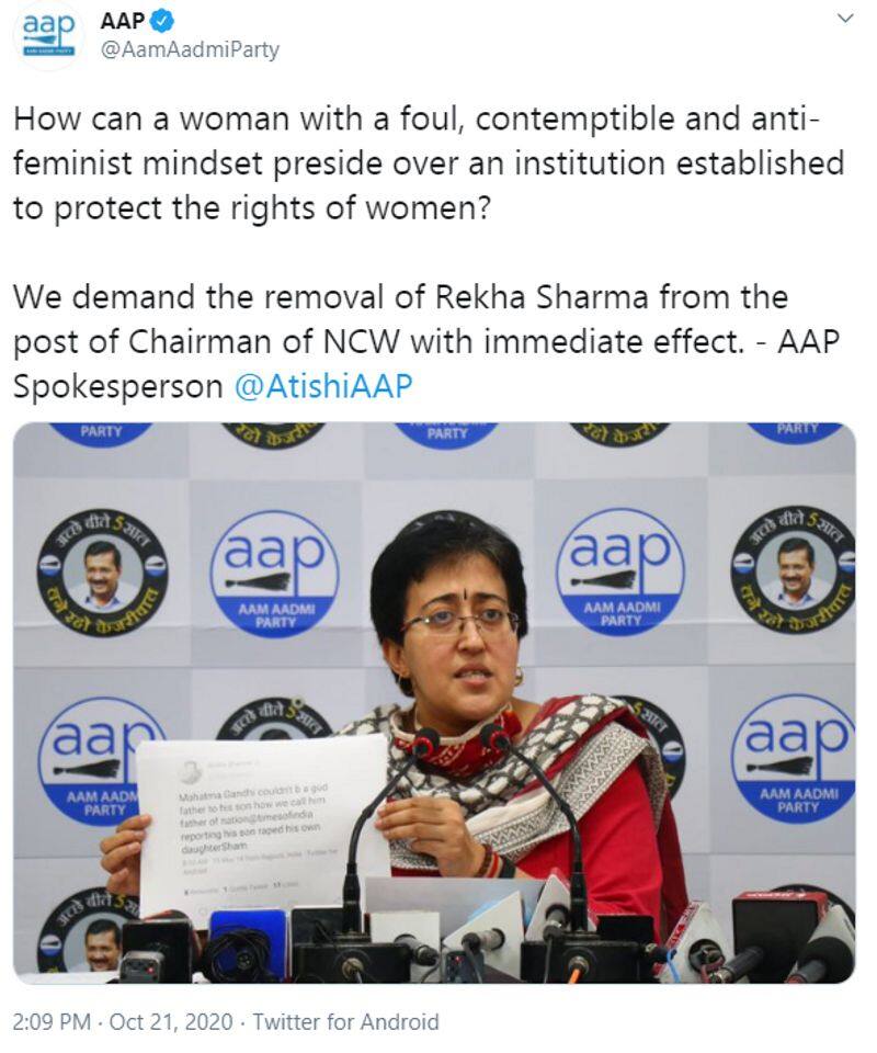 fact check on Rekha Sharma old tweets viral now