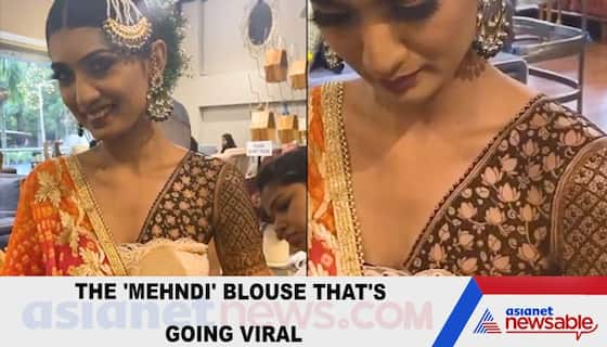 The 'mehndi' blouse that's going viral