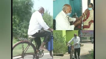 Maharashtra 87-year-old doctor travels barefoot, distributing medicine to the poor